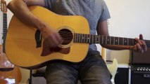 Rhythm Guitar Lesson: Strumming Pattern 1 (Ex1)