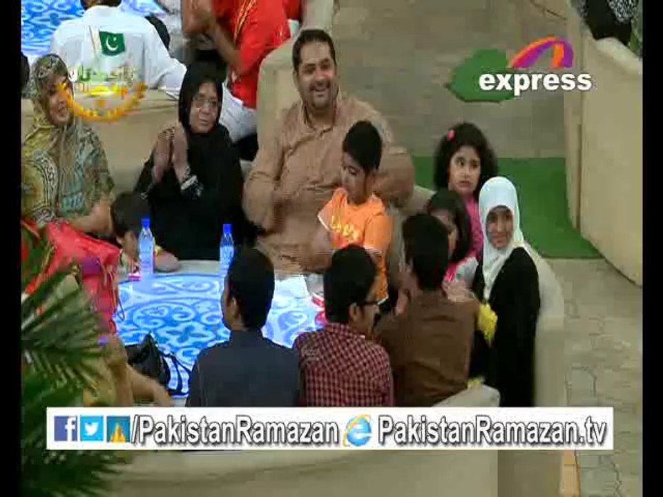 25th Iftari Dil Pasand Pakistan,Ezzat Afzaee,Roza Kushai & in Pakistan Ramazan 24-7-2014 Part 08
