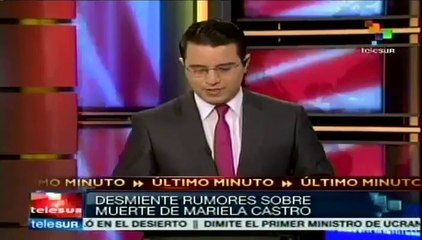Falso el rumor de la muerte de Mariela Castro en accidente aéreo