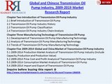 Global and Chinese Transmission Oil Pump Industry 2019 Forecasts