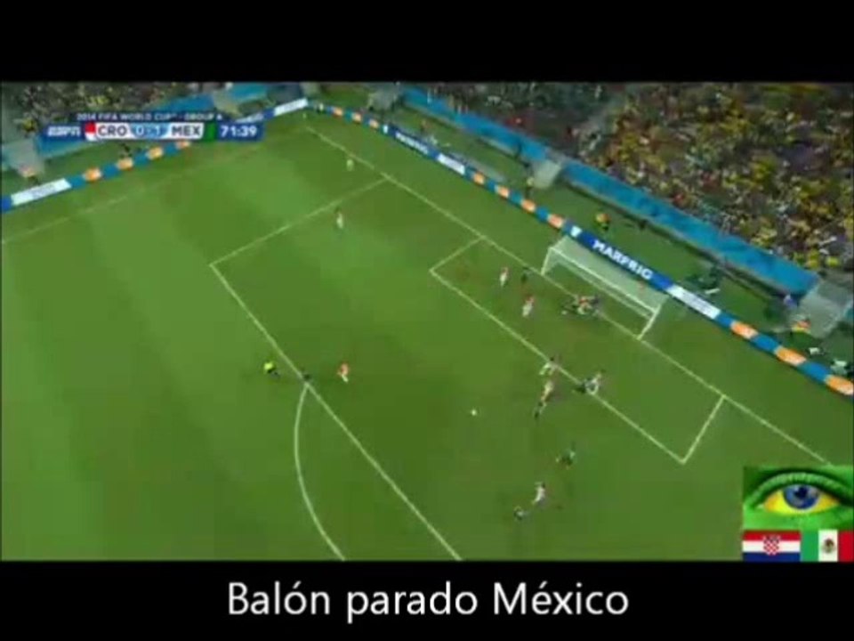 Goles México Mundial Brasil 2014