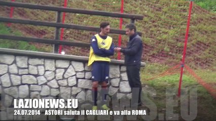 VIDEO. ASTORI saluta il CAGLIARI e va alla ROMA