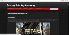 Destiny Beta Key Generator Free Destiny Beta Code GiveAway