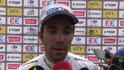 Tour de France 2014 - Etape 18 - Thibaut Pinot : "On va être 3 pour le podium, ça va être dur pour moi"