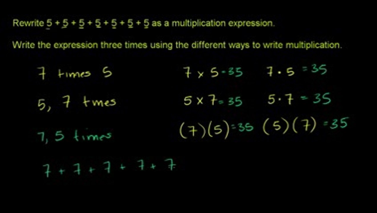 Dev Math 20 - Multiplying Whole Numbers and Applications 1 مکمل اعداد ضرب استعمال
