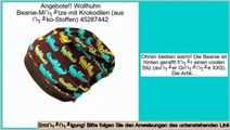 Hot Deals Wollhuhn Beanie-M�tze mit Krokodilen (aus �ko-Stoffen) 45287442