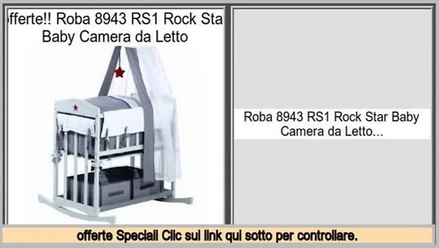 valutazione Roba 8943 RS1 Rock Star Baby Camera da Letto