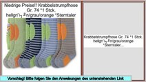 Best Brands Krabbelstrumpfhose Gr. 74 *1 Stck. hellgr�n/grau/orange *Sterntaler