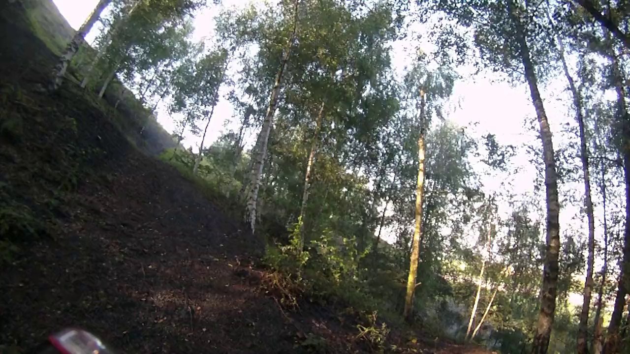 Promenade en vtt sur le térril de Labourse
