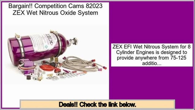Best Deals Competition Cams 82023 ZEX Wet Nitrous Oxide System