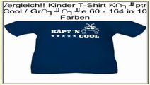 Shopping-Angebote Kinder T-Shirt K�ptn Cool / Gr��e 60 - 164 in 10 Farben