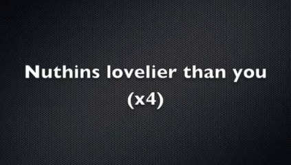 Lovelier than you - B.O.B.  (Lyrics / Paroles)