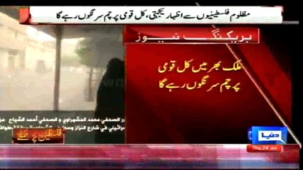 Dunya News - Pakistan to observe Friday as Black Day in solidarity with Palestine