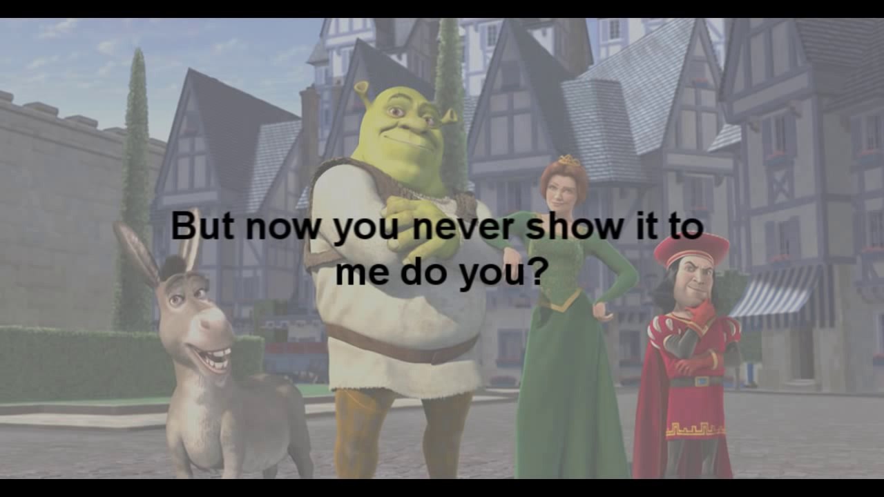Hallelujah   Shrek song with Lyrics (HD)