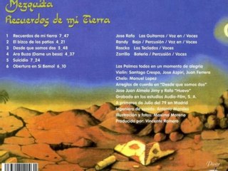 Mezquita"Recuerdos De Mi Tierra"1979 Spain Prog Flamenco Rock
