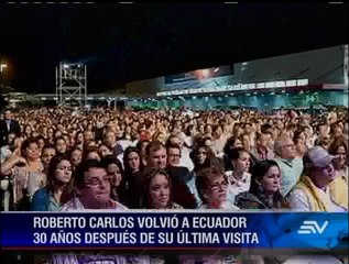 Roberto Carlos, 30 años de espera que valieron la pena