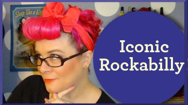 Rockabilly Bumper Bang Hair Tutorial {Great for Hiding Outgrowth}