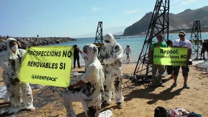 Greenpeace pide al Gobierno que no autorice nuevos pozos a Repsol