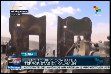 Contundente operación antiterrorista de Siria arroja 74 muertos