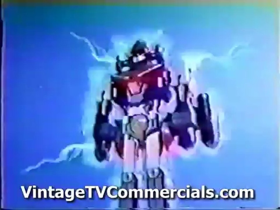1970's Japanese Voltron style Toy TV Commercial Voltus V