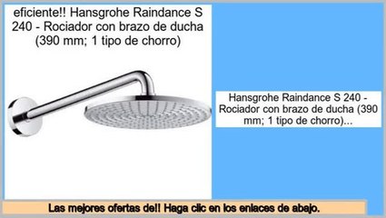 ventas de liquidaci�n Hansgrohe Raindance S 240 - Rociador con brazo de ducha (390 mm; 1 tipo de chorro)