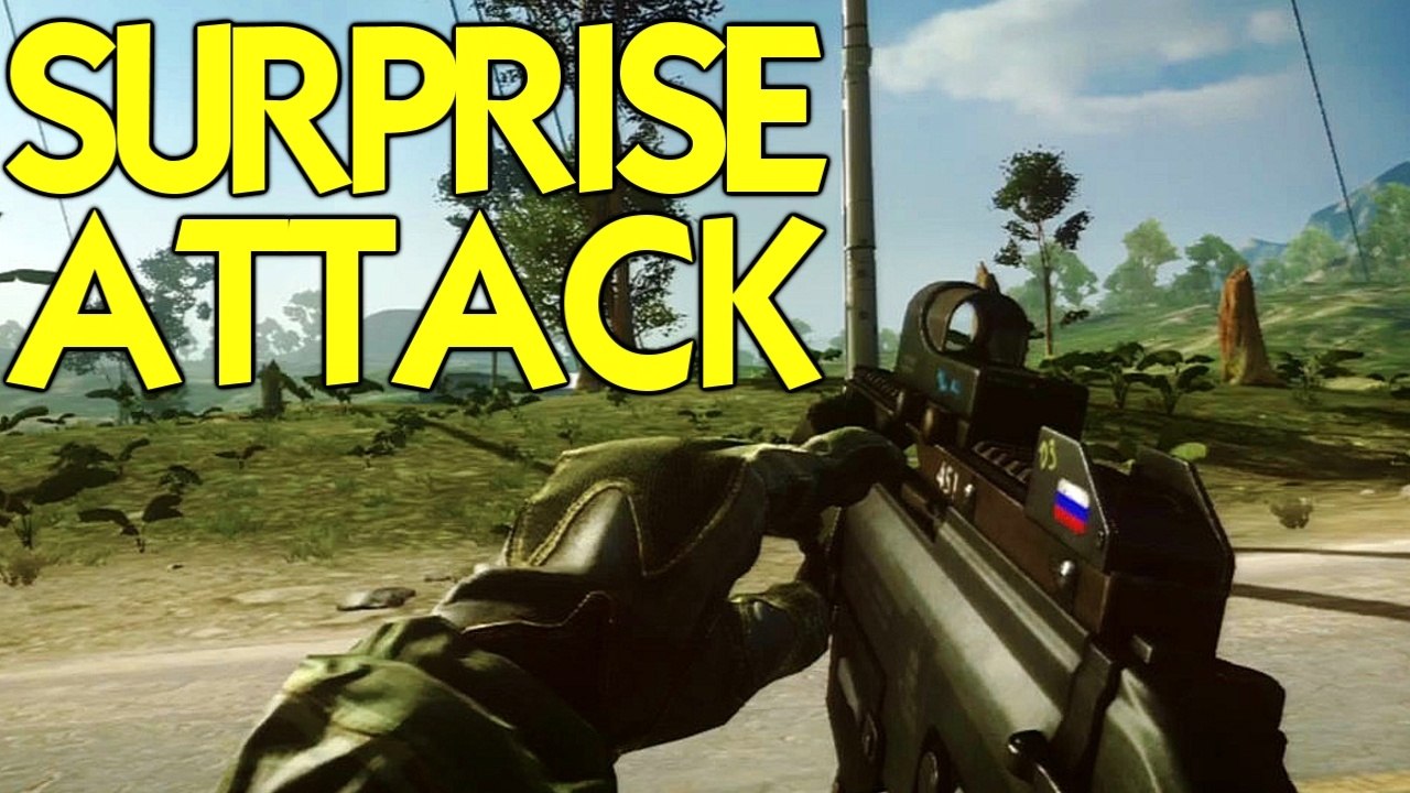 Battlefield 4: G36C SURPRISE ATTACK (Live Multiplayer)