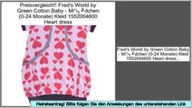 Vertrieb Fred's World by Green Cotton Baby - M�dchen (0-24 Monate) Kleid 1552004600 Heart dress