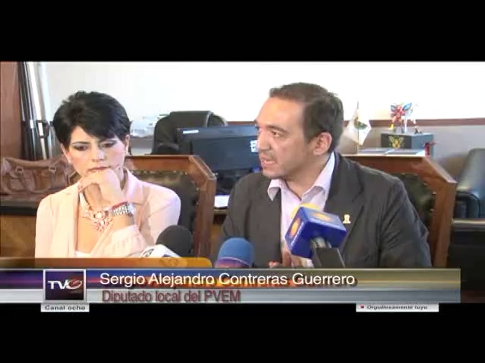 rueda de prensa de PVEM