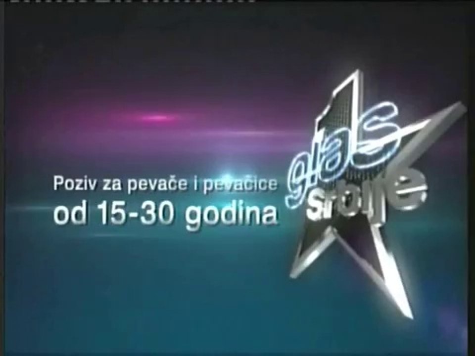 Prvi glas Srbije - Promo (Prva TV)