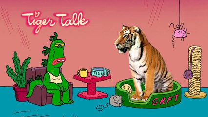 Tiger Talk - Uncle Grandpa | Geek Week | Cartoon Network