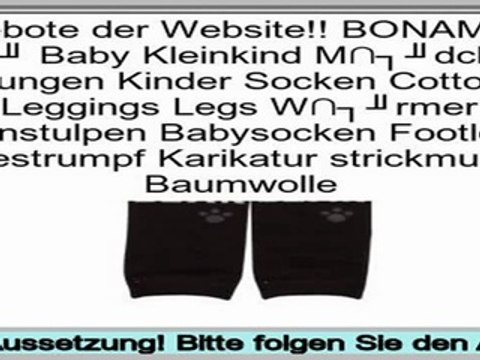 Review Preis BONAMART � Baby Kleinkind M�dchen Jungen Kinder Socken Cotton Leggings Legs W�rmer Beinstulpen Babysocken Footless Kniestrumpf Karikatur strickmuster Baumwolle