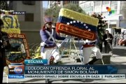 Conmemoran en Bolivia 231 natalicio de Simón Bolívar