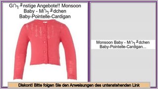 effizient Monsoon Baby - M�dchen Baby-Pointelle-Cardigan