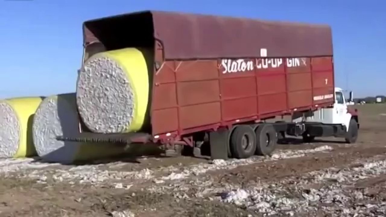 Kamyon sürücüsünün harika zekası!