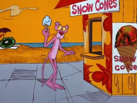 The Pink Panther in _The Pink Flea_ - Animated Cartoon Series