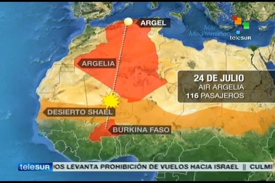 Tragedias aéreas registradas en 2014