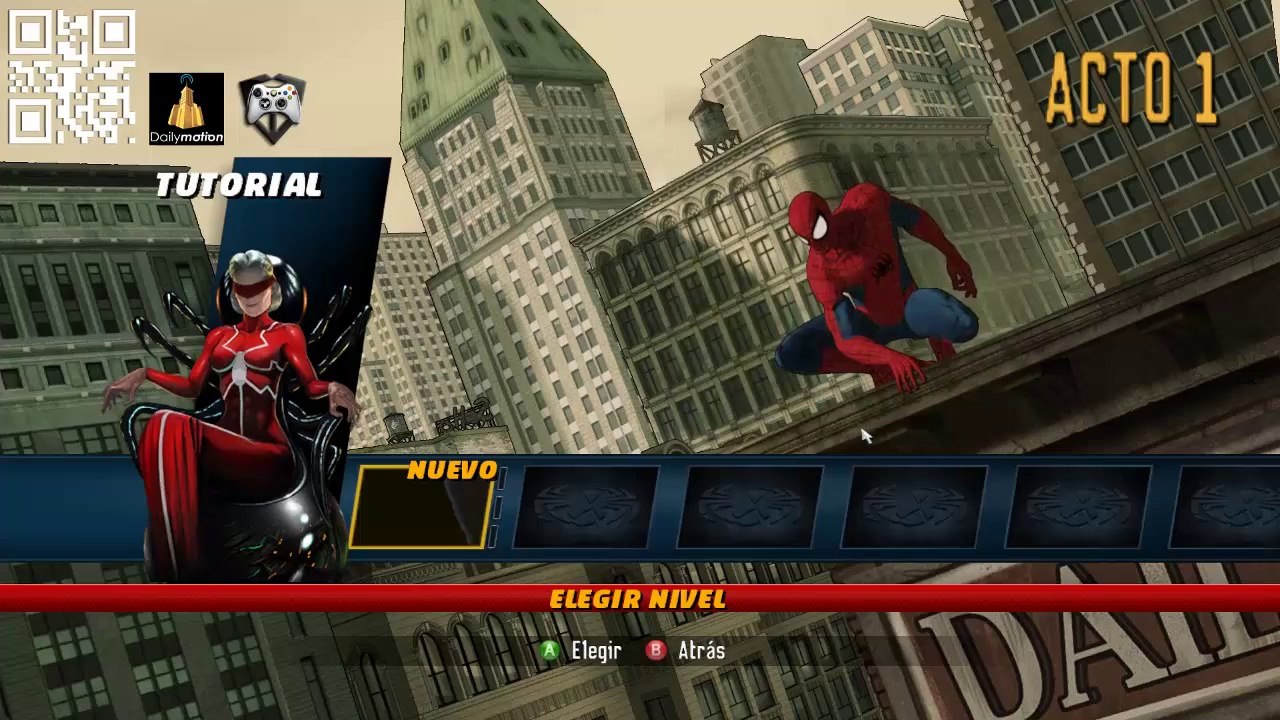 Spiderman Shattered Dimensions Sub. Español Acto.01 - TUTORIAL