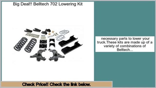 Reports Best Belltech 702 Lowering Kit