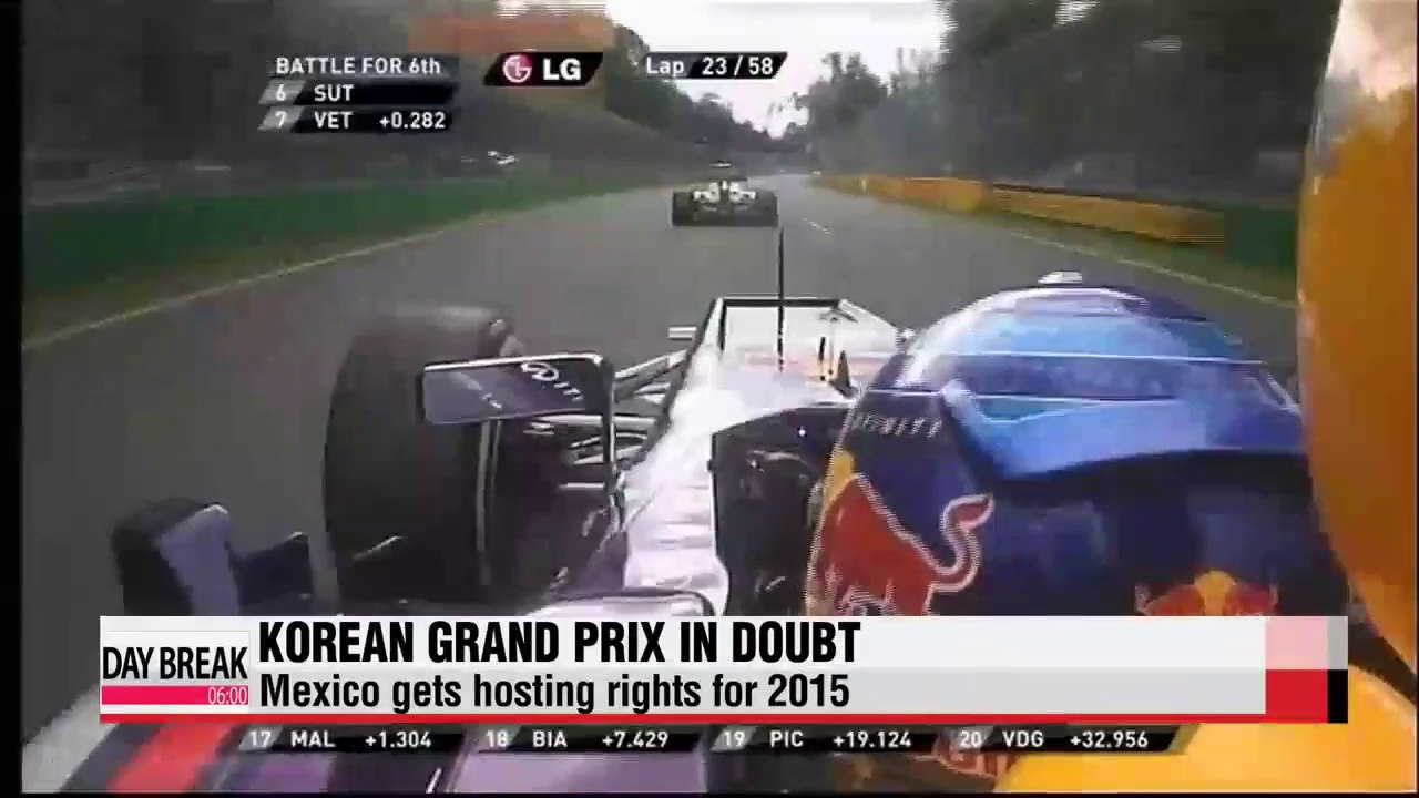 Korean Grand Prix in doubt for 2015