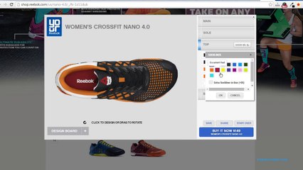 Video of me building my own nano 4.0 by Reebok