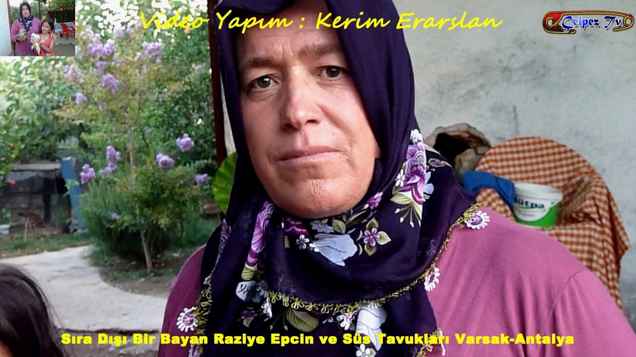 Sıra Dışı Bir Bayan Raziye Epcin ve Süs Tavukları Varsak-Antalya