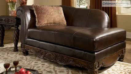 North Shore Dark Brown Living Room Furniture from Millennium by Ashley