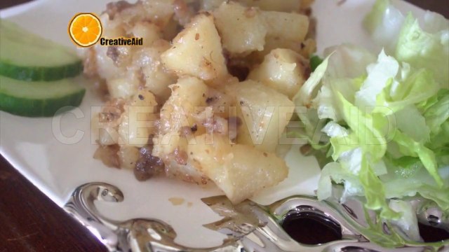 طريقة سهلة وشهية لعمل مفركة البطاطس