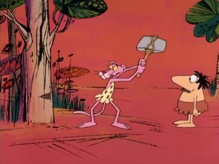The Pink Panther in _Prehistoric Pink_ - Animated Cartoon Series