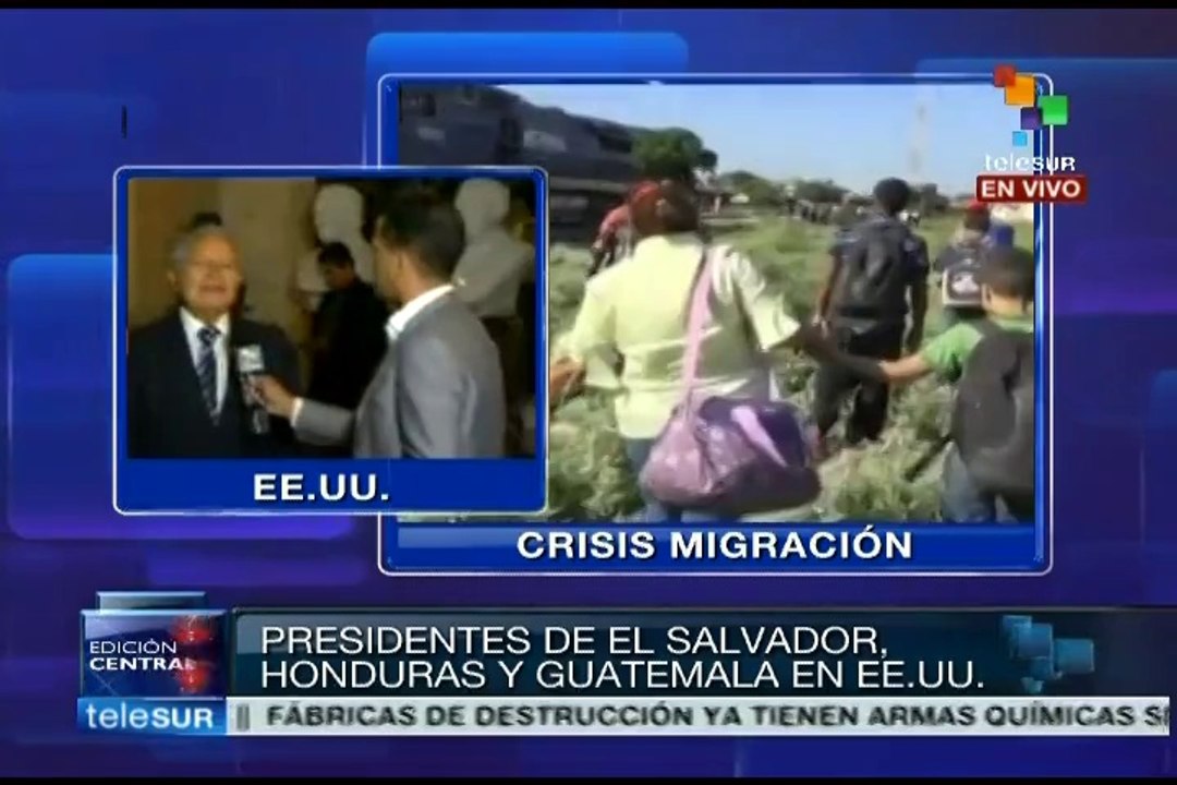 Presidentes centroamericanos tratarán tema migratorio con Obama