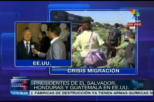 Presidentes centroamericanos tratarán tema migratorio con Obama