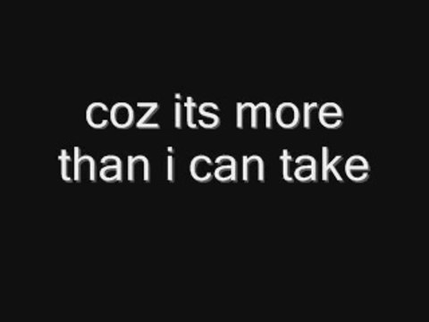 Claude Kelly - More than i can take (Lyrics / Paroles)