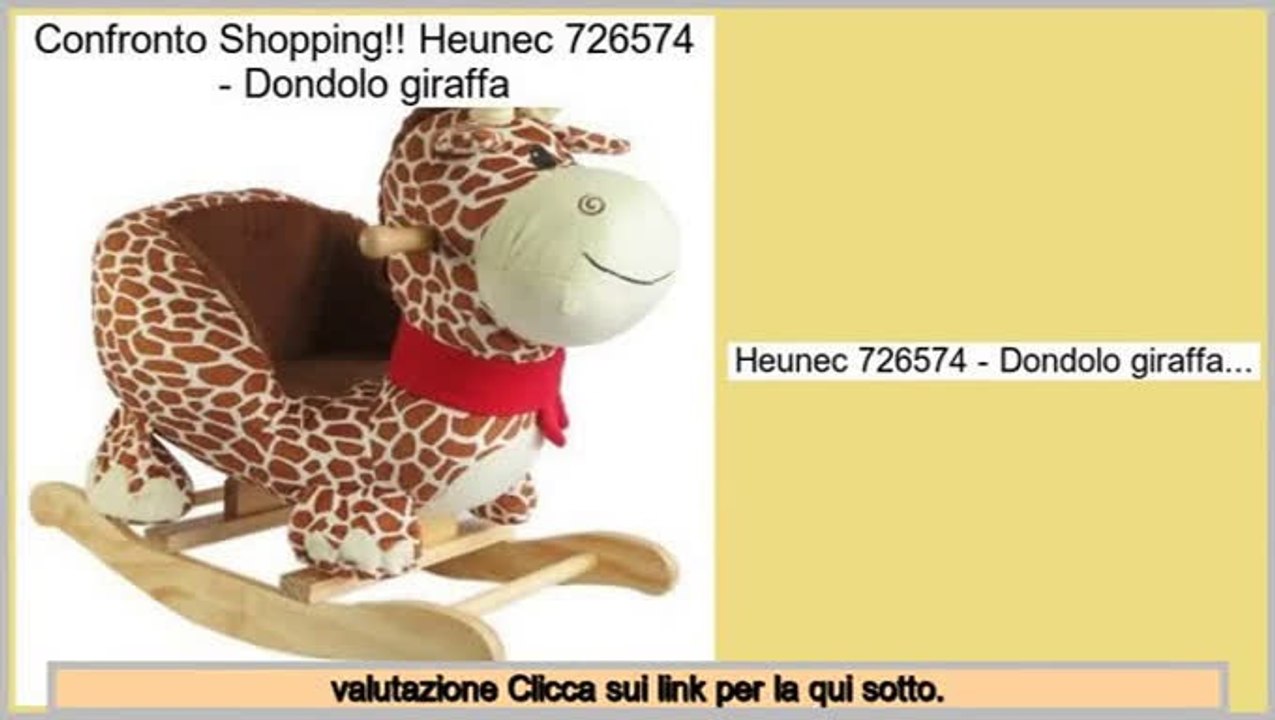 a buon mercato Heunec 726574 - Dondolo giraffa