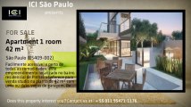 A venda - Studio na planta de 42 m² Pinheiros - São Paulo