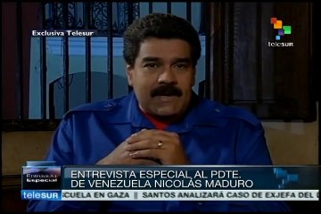 Maduro condena la masacre israelí contra Palestina